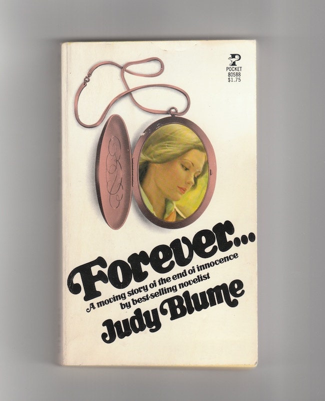 1970s Judy Blume Forever Vintage Paperback By Anemonereadsvintage