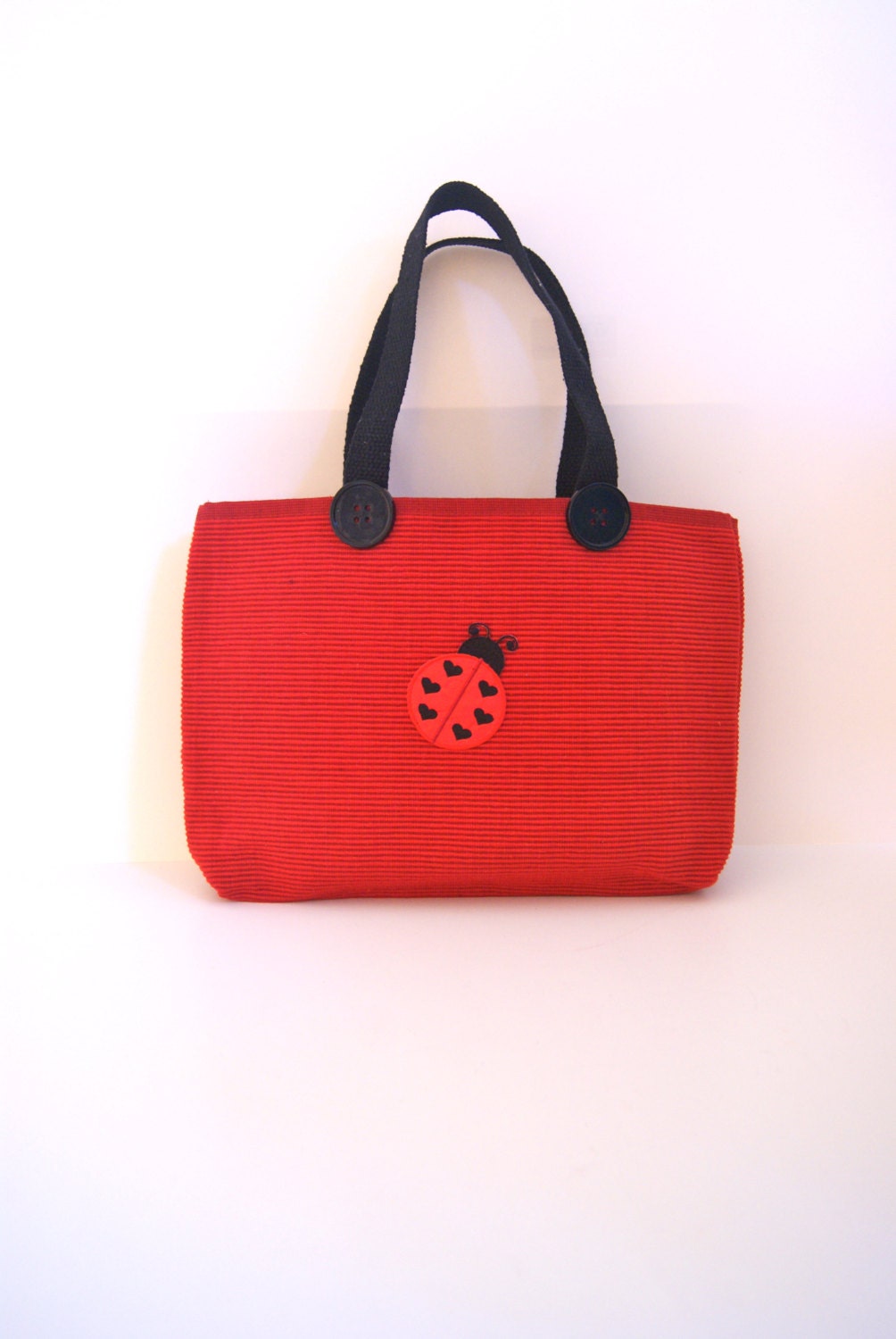 ladybug tote bag