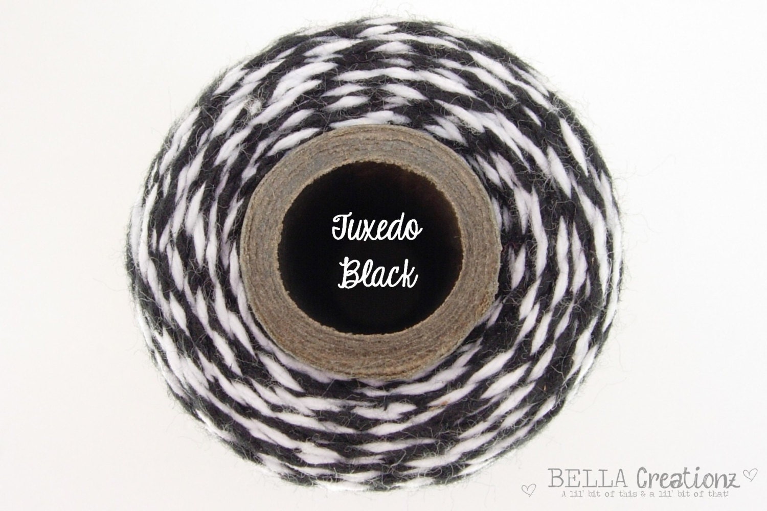 SALE - Tuxedo Black Bakers Twine - TIMELESS TWINE