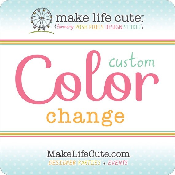 Color Change for Ann - by Make Life Cute Il_570xn