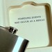 Hollow Book Safe & Flask The Book of Answers (Flask Included)