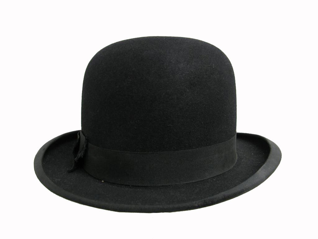 Vintage Bowler Hat Mens 1930s Marvin Derby by Atomicfireball
