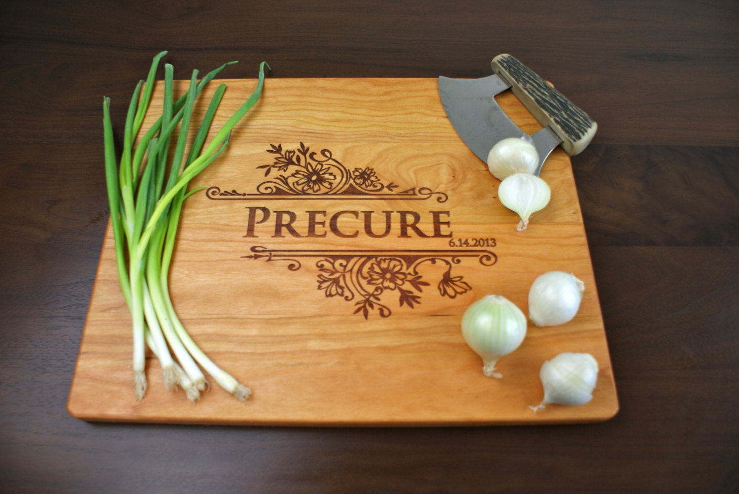 Personalized Cutting Board Custom Engraved by TaylorCraftsEngraved