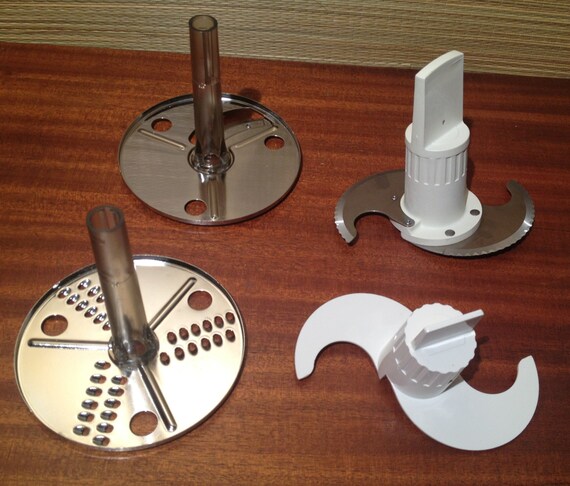 Blade Dough Grater Slicer 4 PC SET Sunbeam Le Chef by AndrewModern