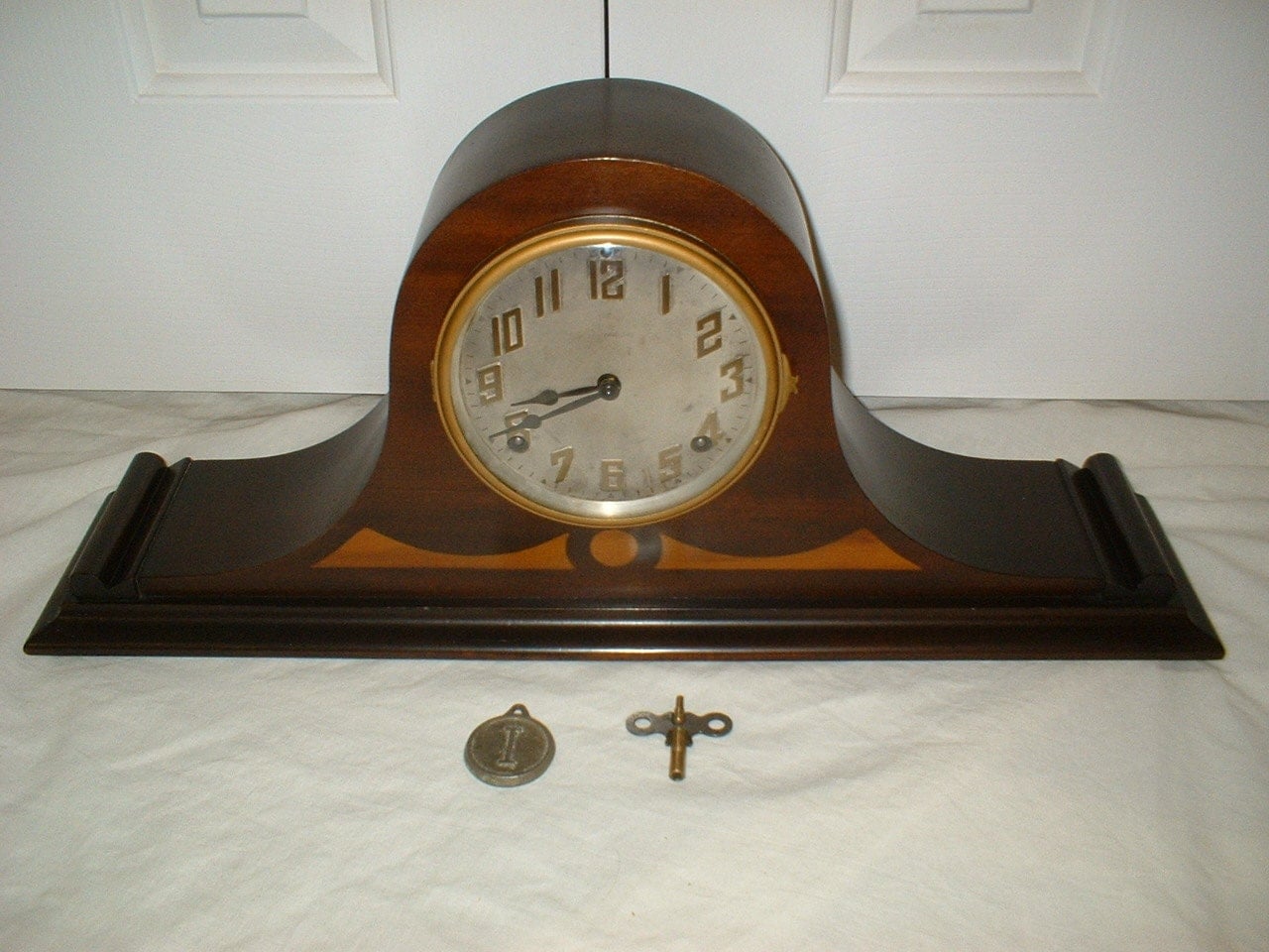Antique Seth Thomas Chiming Mantel Clock 8Day Time and by pbClocks
