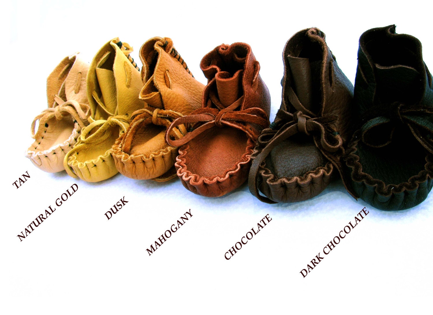 elk skin moccasins