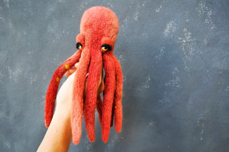 reversible octopus puppet