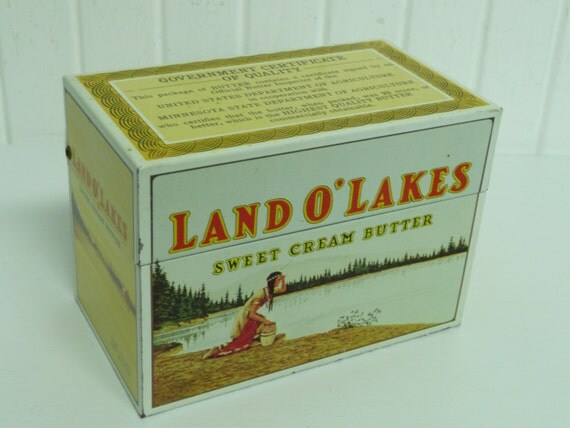 RARE With Recipes Vintage Land O Lakes Sweet by NewLifeVintageRVs