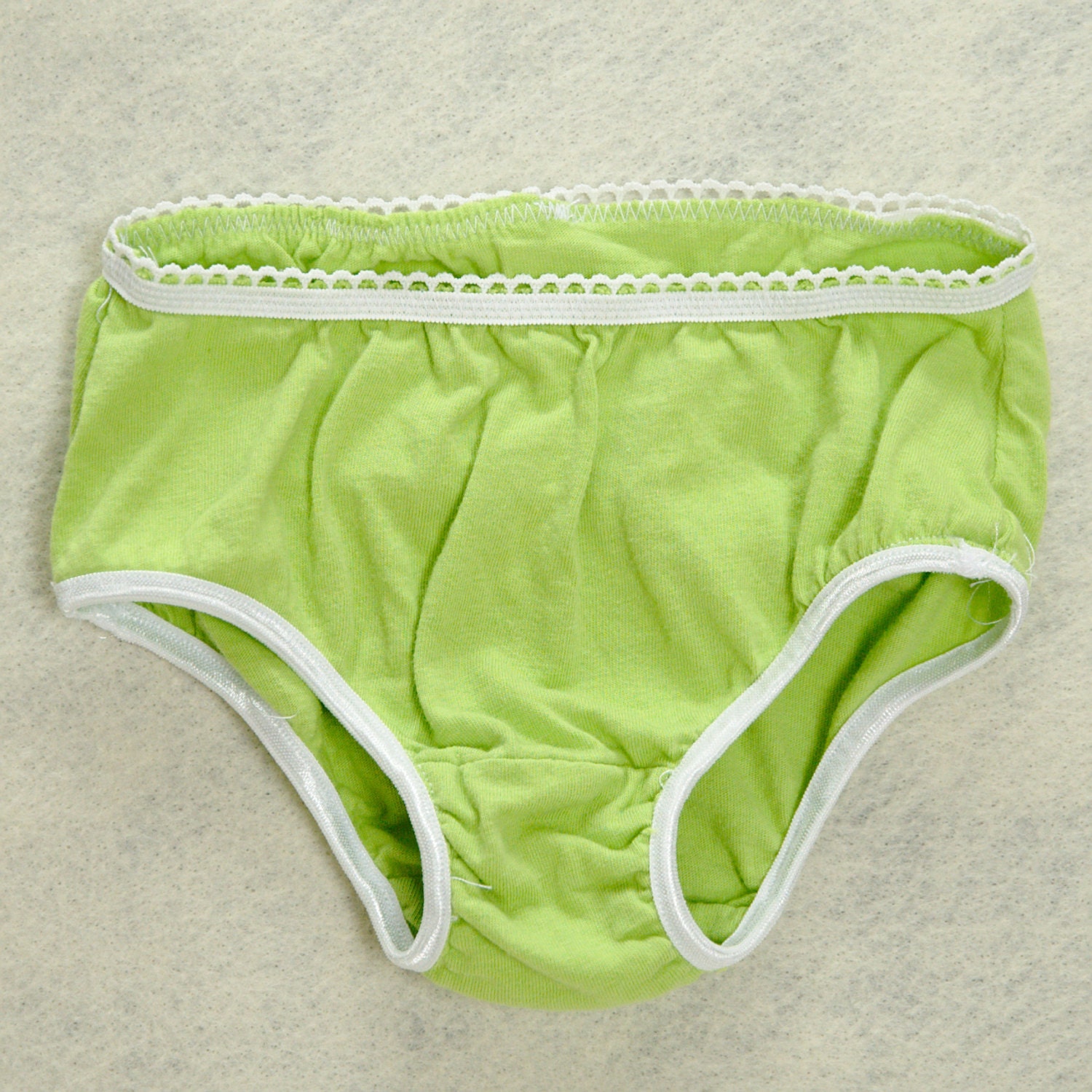 Green girls underwear toddler panties EC undies by ModestlyModest