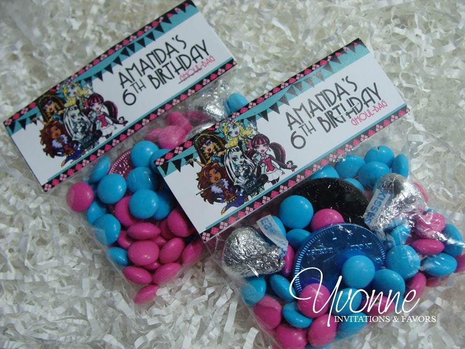 Monster High Party Goody Bags
