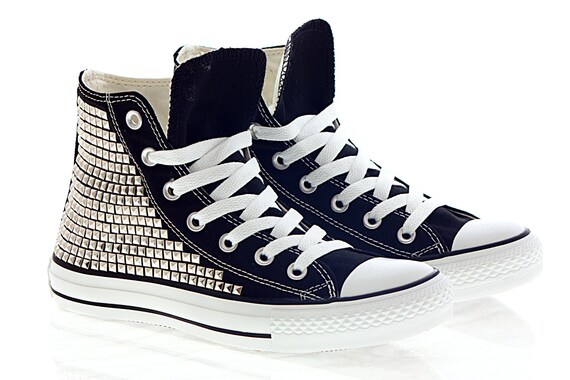 converse studded high tops