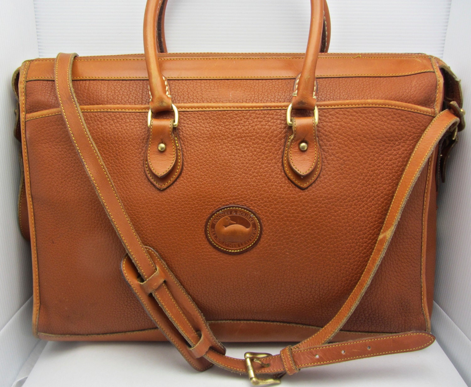 vintage dooney bourke briefcase