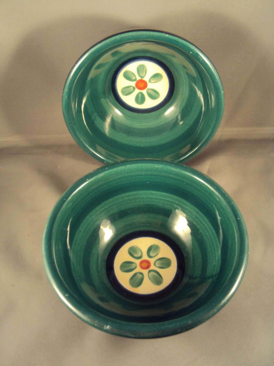 A pair of Gail Pittman 1994 studio art pottery by GallatinStreet