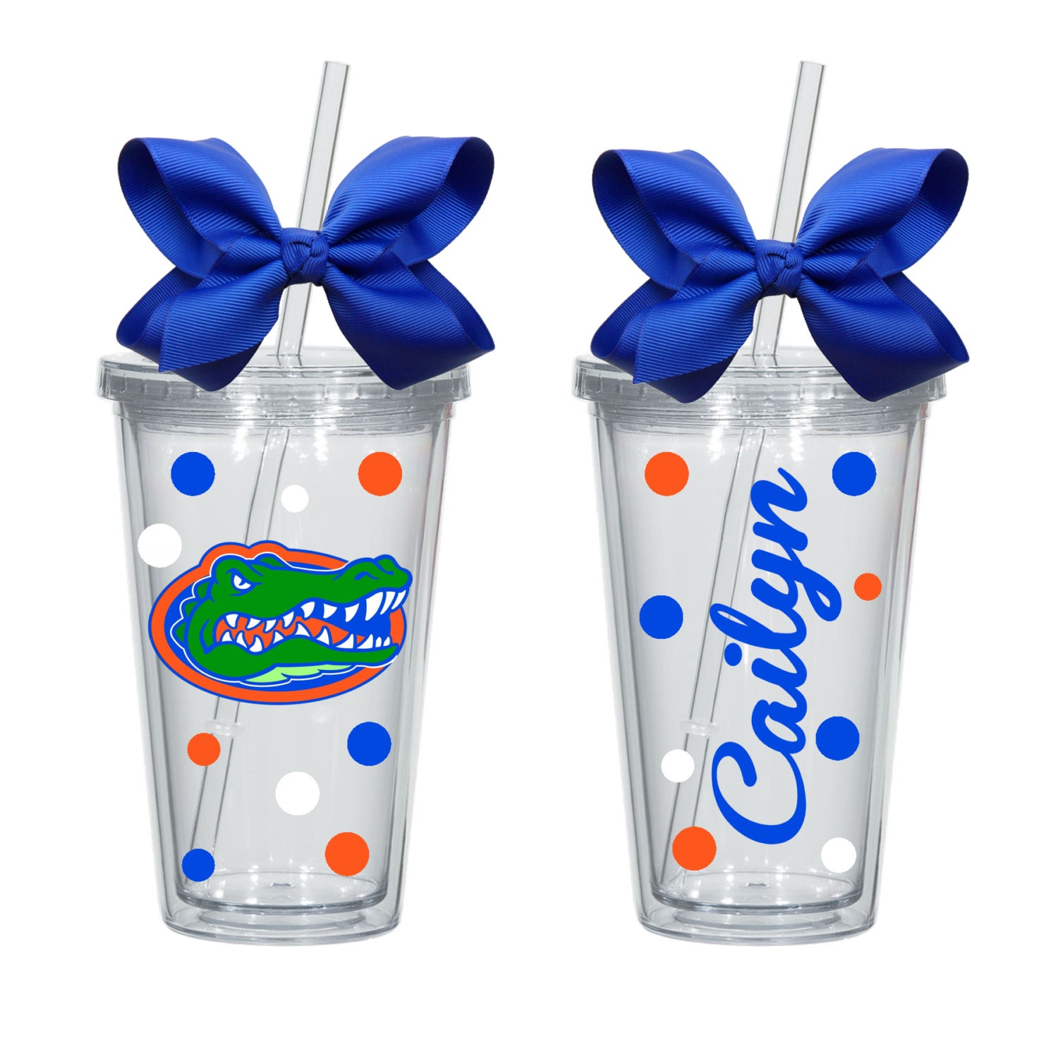 Florida Gators Inspired 16oz Acrylic Tumbler