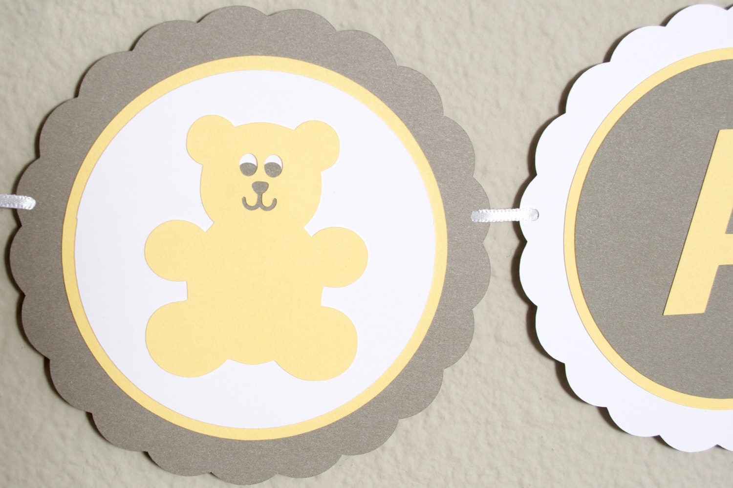 IT'S A BOY Baby Shower Decoration Banner Teddy Bear Il_570xn