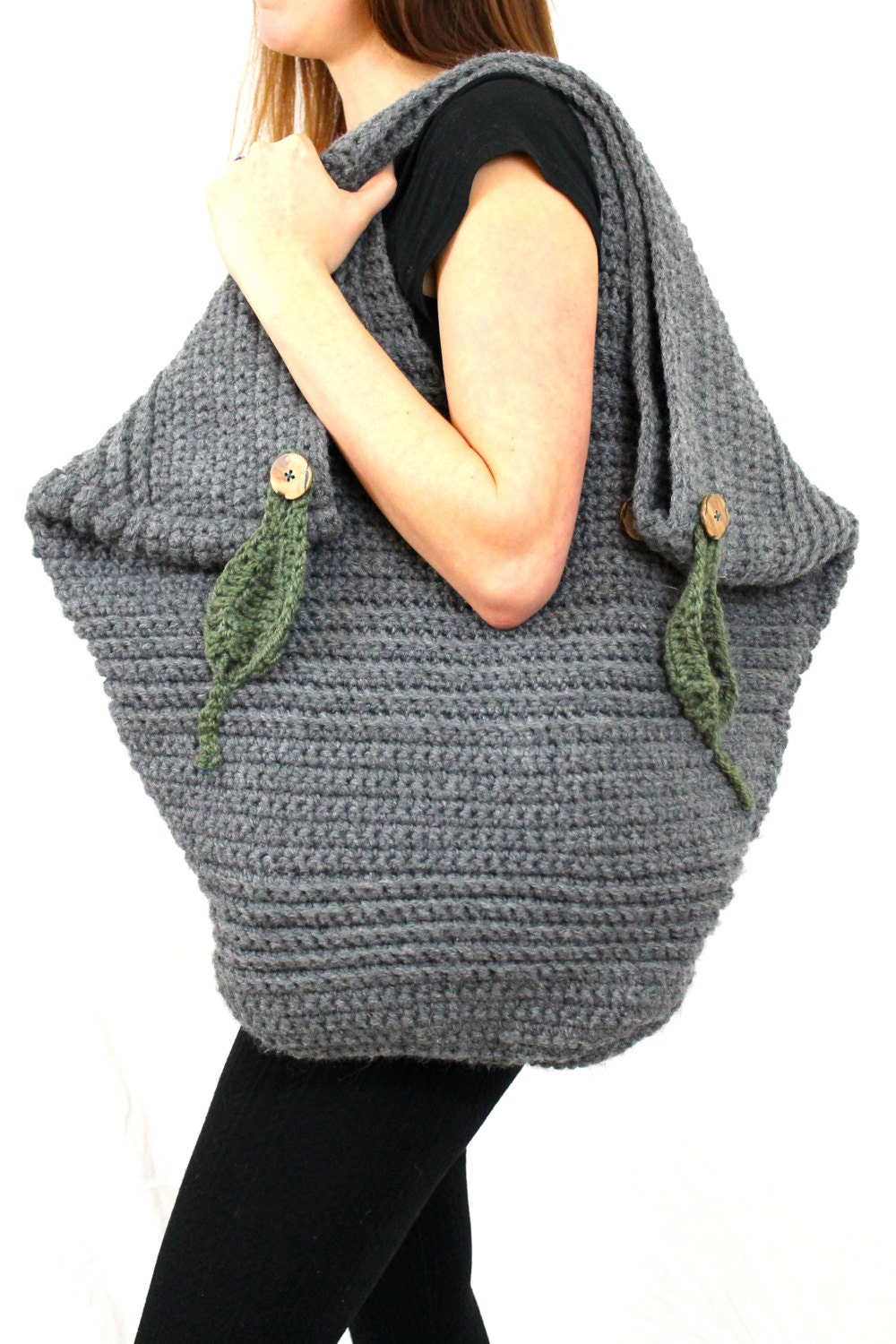 PDF Crochet Pattern EXTRA LARGE Tote Bag Intermediate Crochet Pattern ...