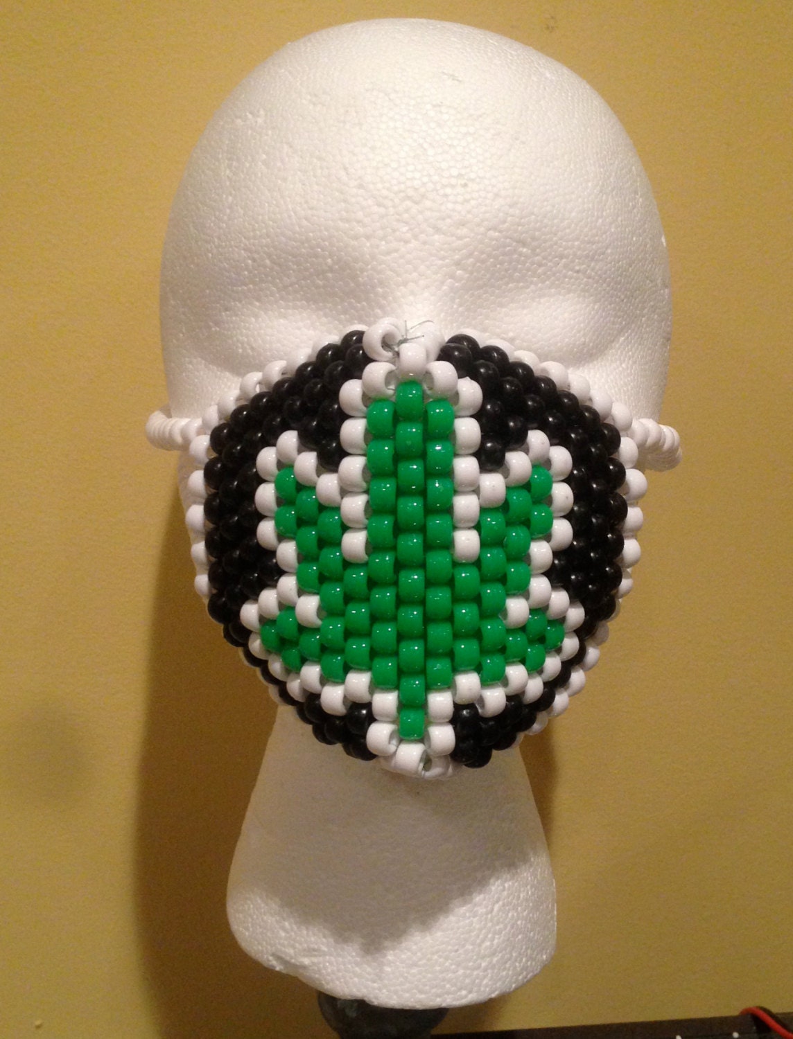 Items Similar To Weed Leaf Kandi Mask On Etsy