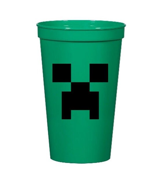 Sale Minecraft Inspired Creeper Cup By Jpixels On Etsy