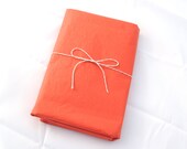 Tissue Paper, Bittersweet, Orange Coral, Red Poppy Tissue Paper 24 Sheets - DIY Wedding Decor - Gift Wrap Idea - DIY Pom Pom - SoireeSupply