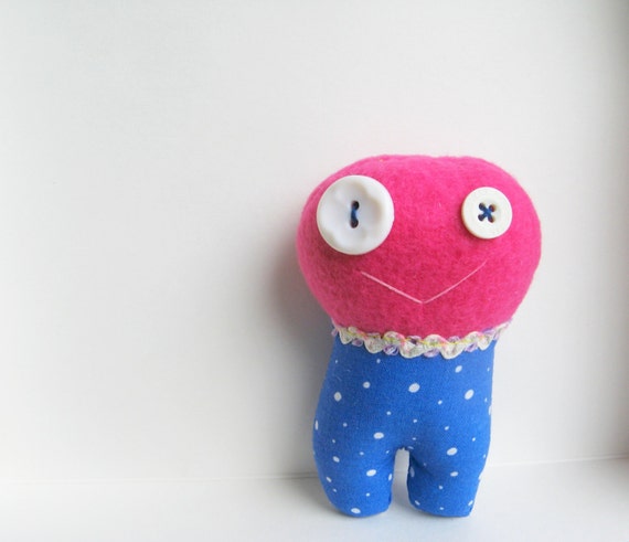 pink monster stuffed animal