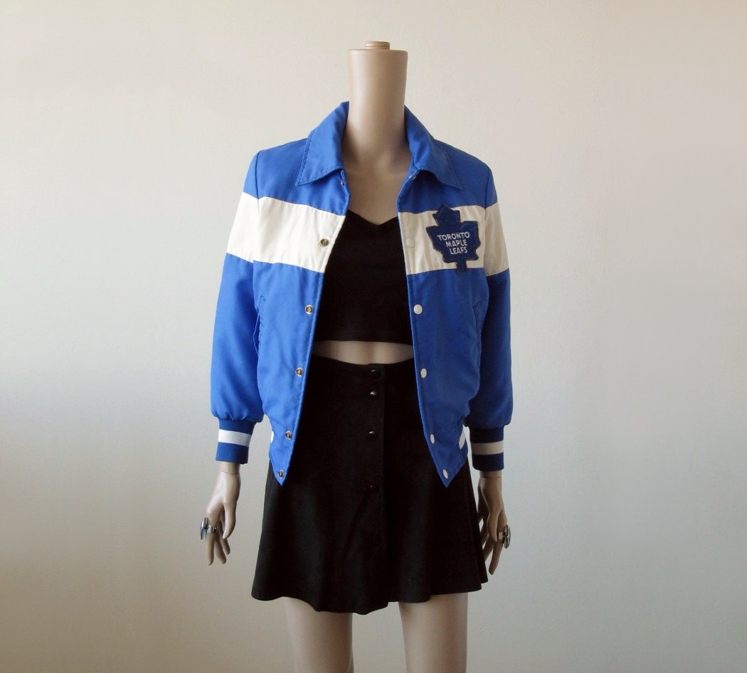 Vintage Toronto Maple Leafs Jacket Insulated by icouldbegoodforyou