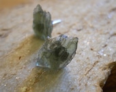 Cosmic Moldavite Stone Earrings - TLALA