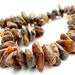 Natural Raw Baltic Amber Necklace, Genuine Baltic Amber, Huge, Statement Necklace, Extra Large, Earthy Colors Ochre Brown Dark