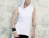 Oversize Top/Tunic/Blouse/ High Low Hoodie - Donation to UNICEF - Item MM-BLT13-25W0 - marcellamoda