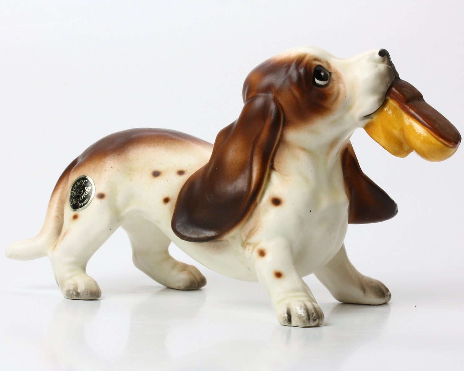 brown dog figurine