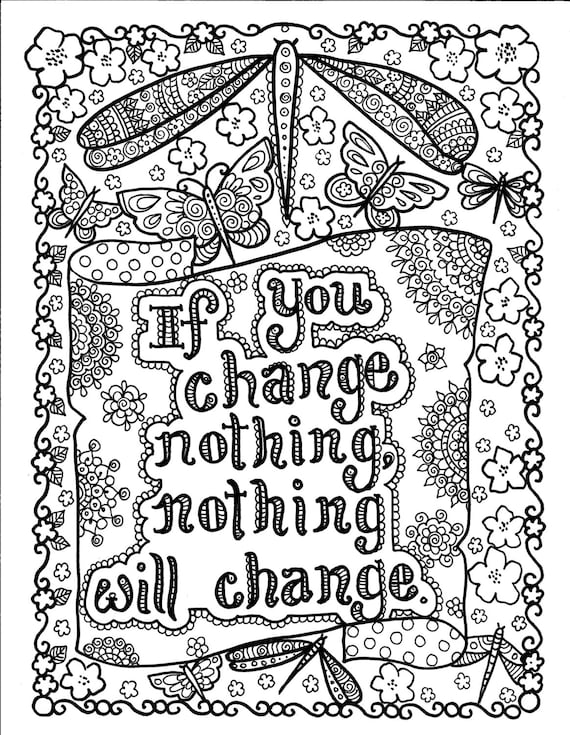8x12 Inspirational Quotes Coloring Pages. QuotesGram