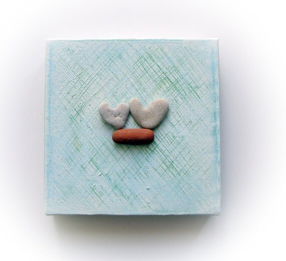 Unique Wedding Gift Gifr for couple by MedBeachStones on Etsy