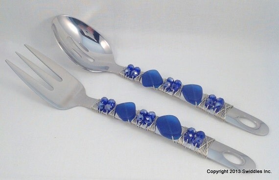 by cake Beaded Etsy Set Utensil Spoon Fork utensil swidmom serving and on Serving by cake Beaded Etsy Set Utensil Spoon Fork utensil swidmom serving and on Serving