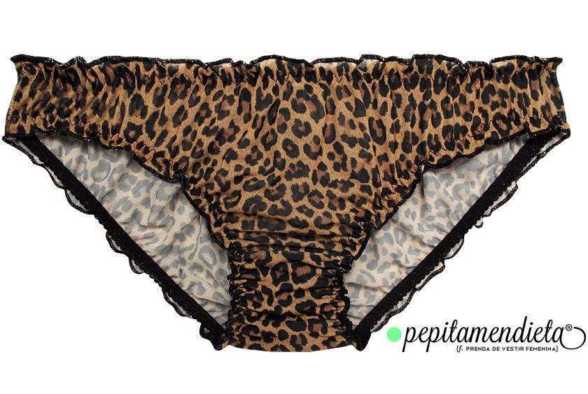 Animal print underwear / Sexy panties by Pepitamendieta on Etsy