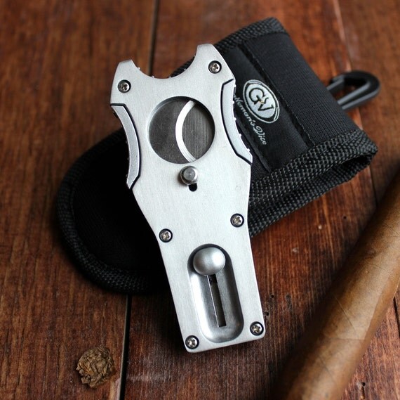 Gentleman's Vice 5 in 1 Cigar Cutter with Divot by TheBestManGifts