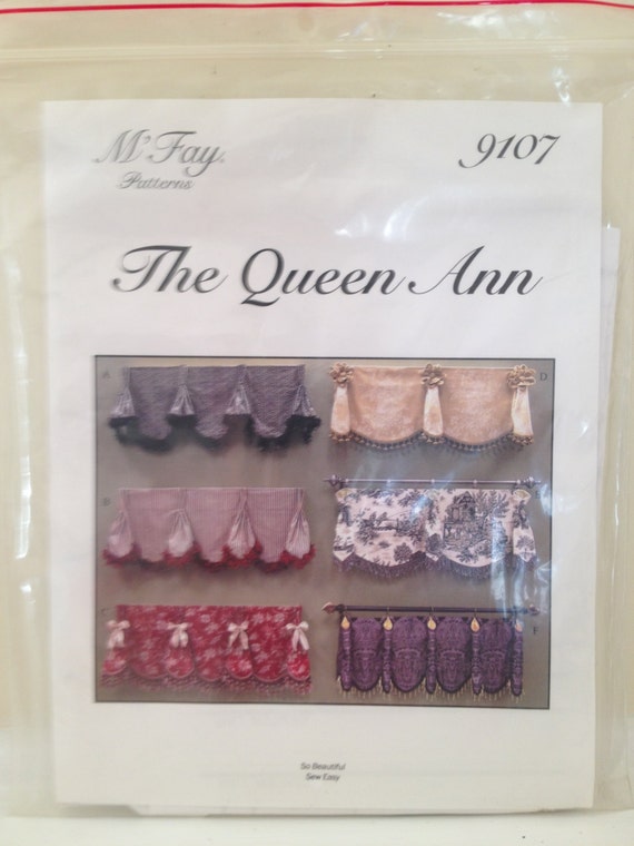 The Queen Anne M'Fay Pattern 9107 by BerryVintageLinens on Etsy