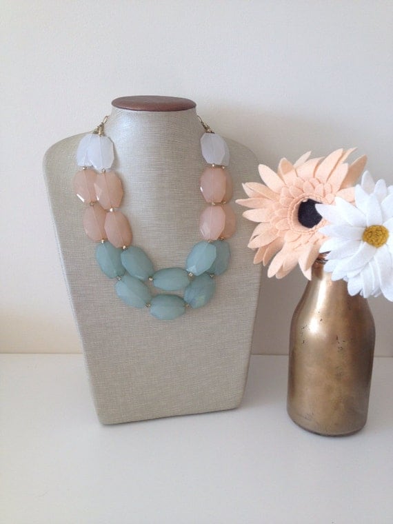 The "Shabby Chic" Collection Shabby Ombré Necklace
