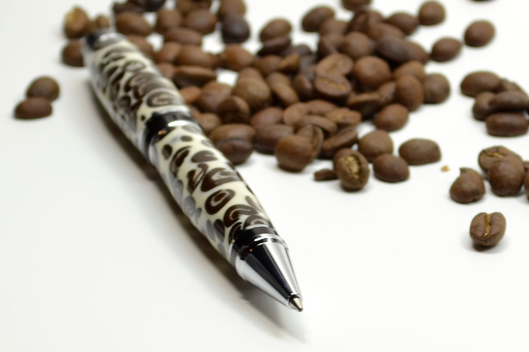 Coffee beans ballpoint pen - Laplumedebois