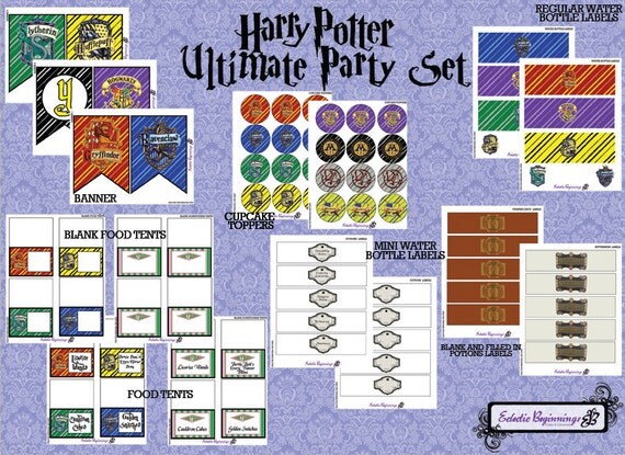 Harry Potter Party Games And Printables - mabisong