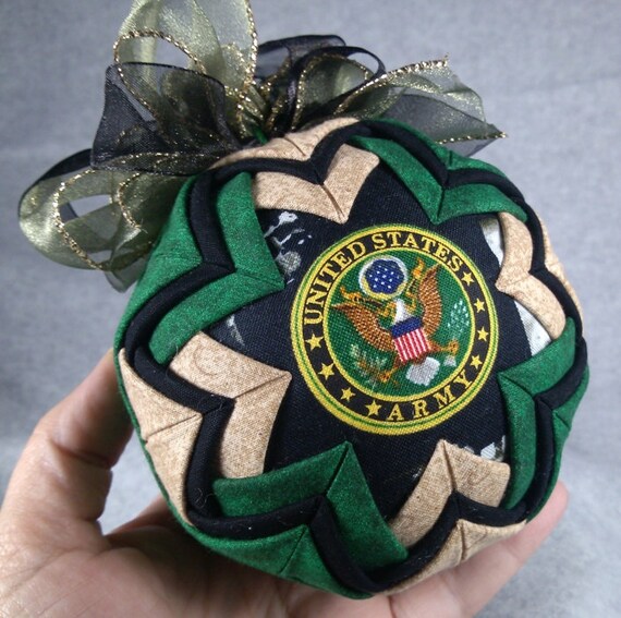 items similar to quilted us army christmas ornament green items similar to quilted us army christmas ornament green