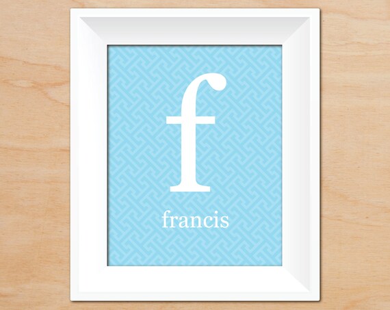 Custom Personalized Name Print Baby/Child by laurenmaryPRINTS