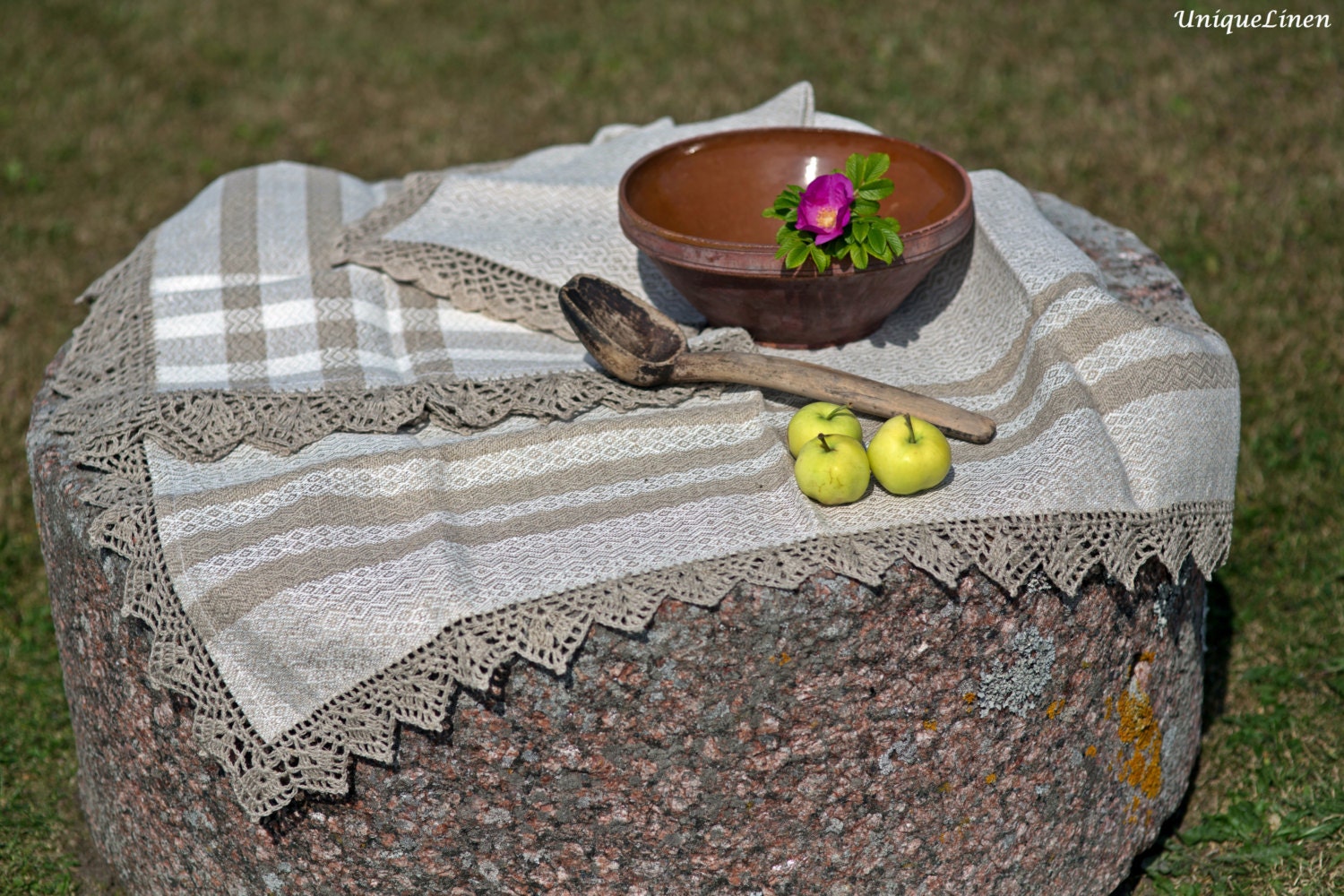 SALE PRICE! Linen tablecloth - UniqueLinen