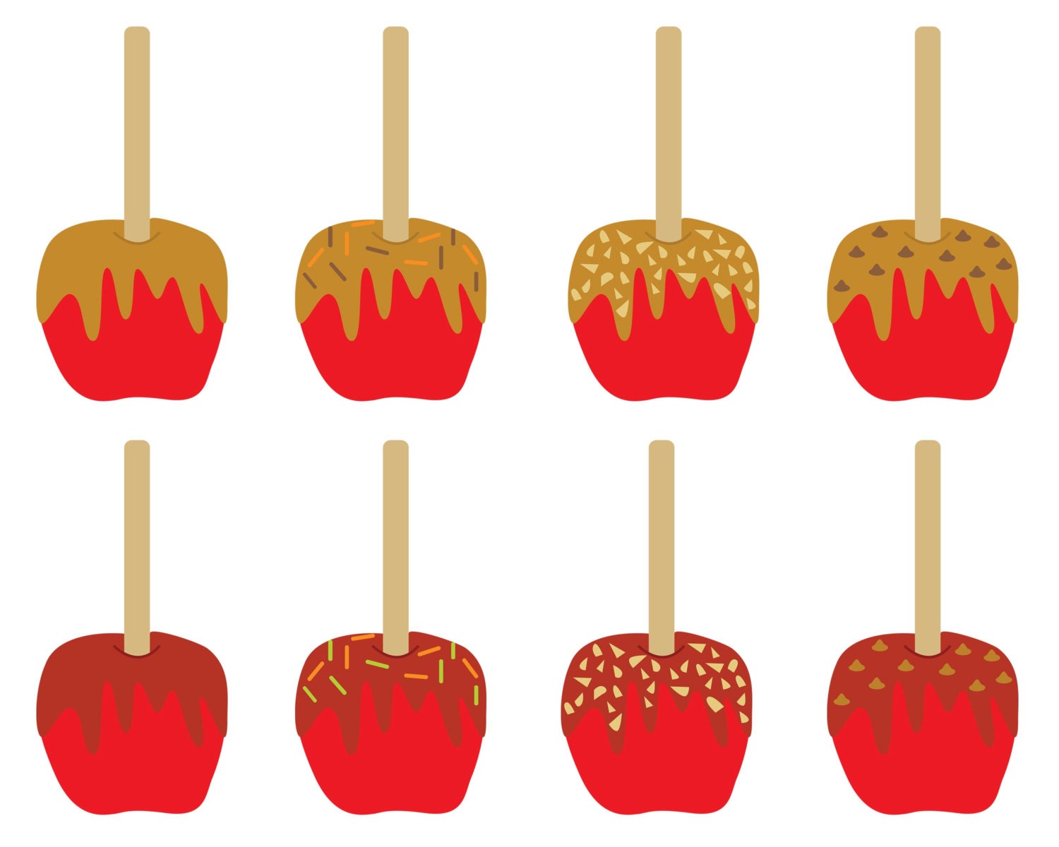 candy apple clipart - photo #22