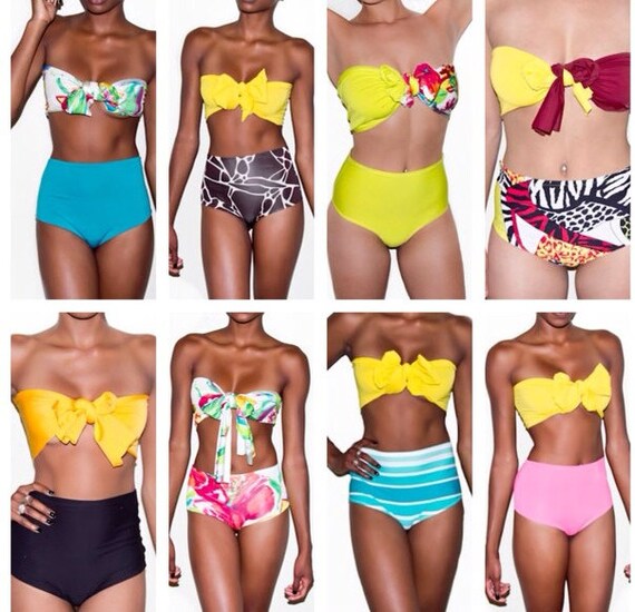 Items similar to Custom Fit Mix & Match Swimsuit Set on Etsy