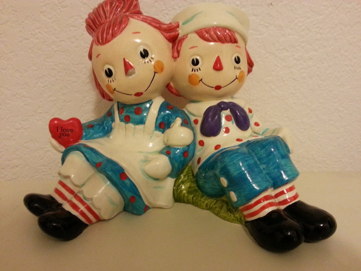 ceramic raggedy ann and andy