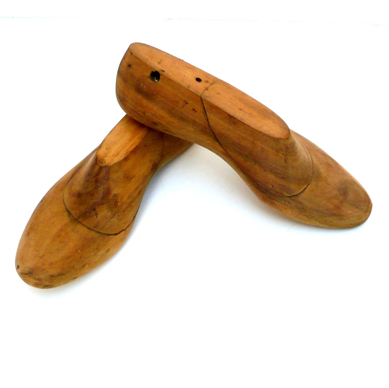 Vintage Shoe Lasts Wooden Cobbler's Shoeforms by CostaSul on Etsy