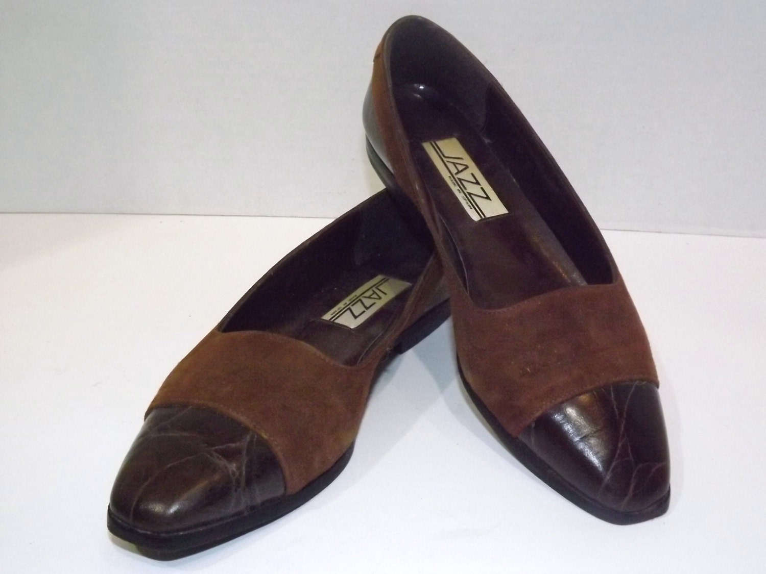 dark brown jazz shoes