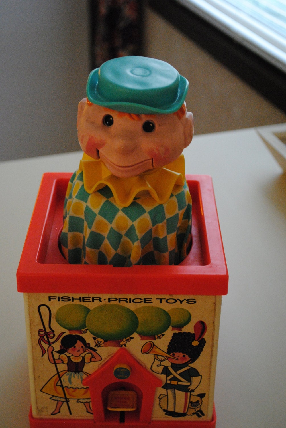 1970 fisher price jack in the box puppet