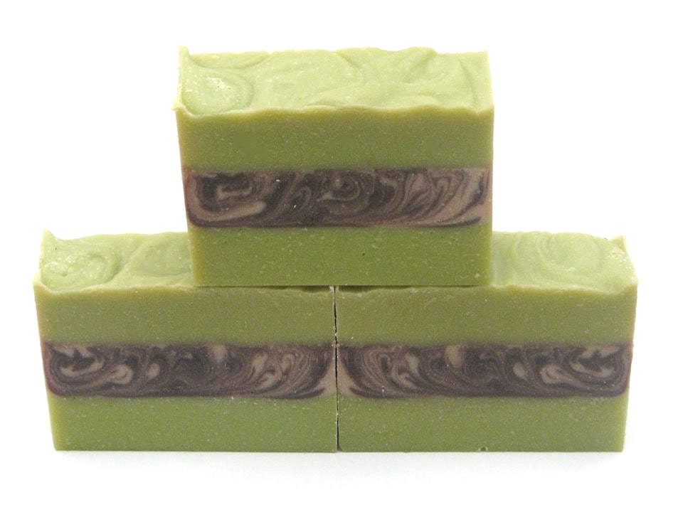 Moringa Handmade Herbal Soap Unisex Herbaceous Sweet Aroma - ArtisanBathandBody