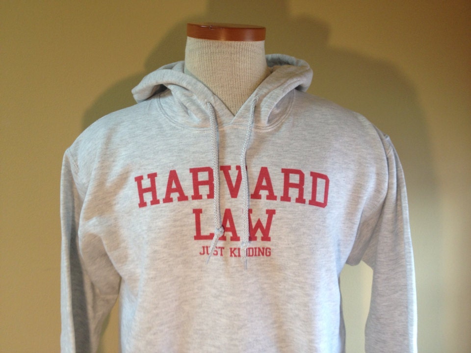 harvard law school hoodie