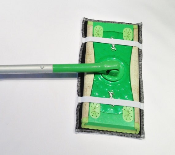 2 Reusable Washable Mop Pads Double Sided Swiffer Mop by eco4life